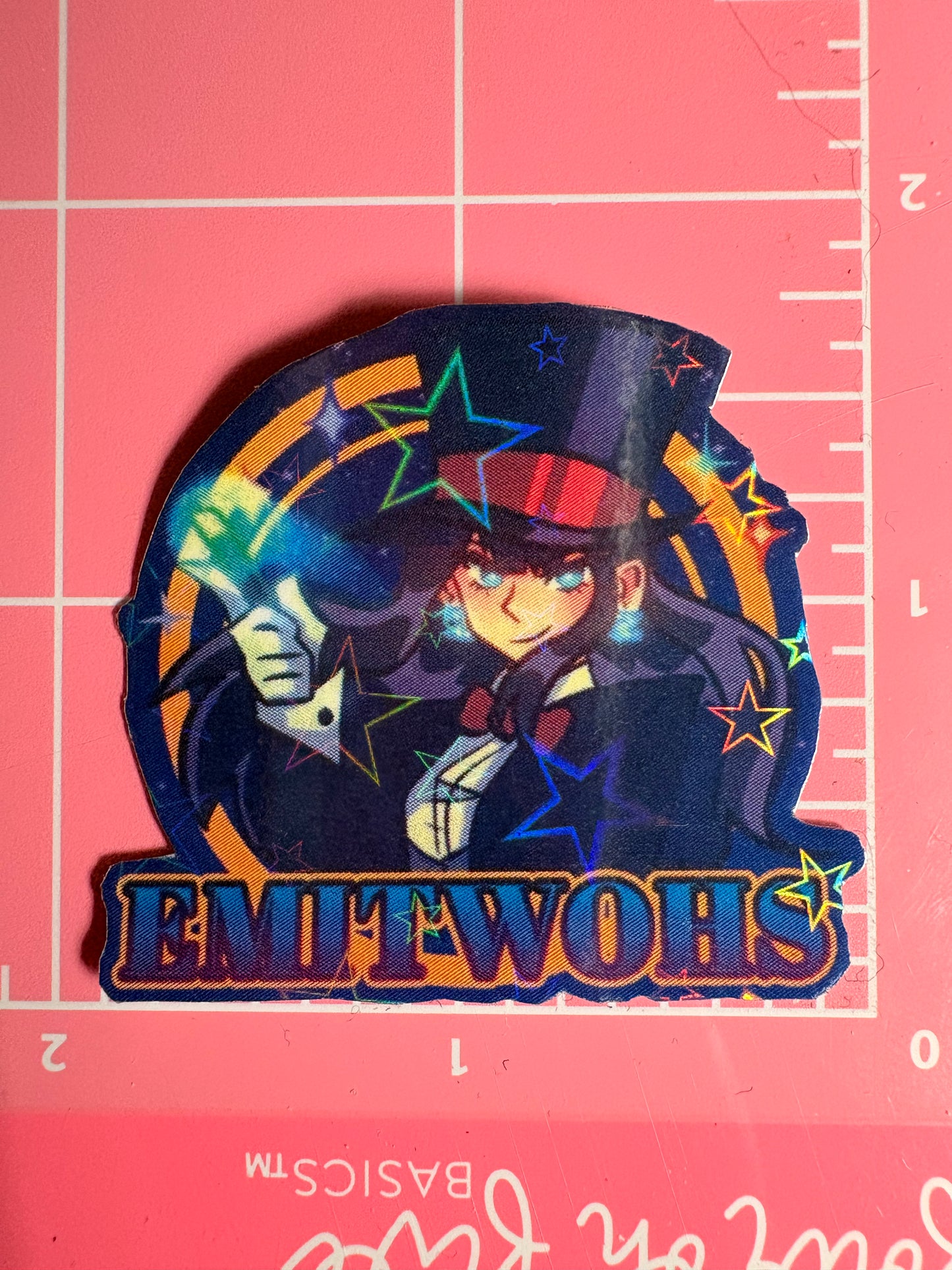 Zatanna "SHOWTIME" Sticker | Waterproof Star Pattern Vinyl Sticker