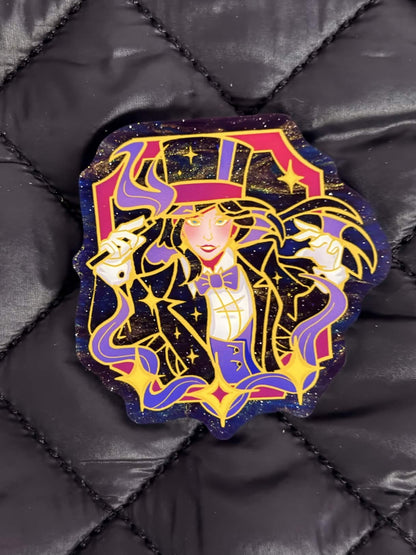 Zatanna | Blue Pearl Acrylic Pin