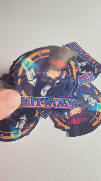 Zatanna "SHOWTIME" Sticker | Waterproof Star Pattern Vinyl Sticker